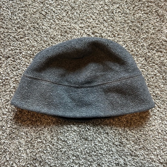 Mens Gray Fleece hat - Picture 1 of 2